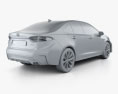 Toyota Corolla XSE US-spec Berlina 2022 Modello 3D