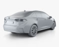 Toyota Corolla XLE US-spec Berlina 2022 Modello 3D