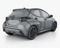 Toyota Yaris гібрид 2022 3D модель