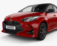 Toyota Yaris гибрид 2022 3D модель