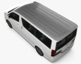 Toyota Granvia 2023 3D-Modell Draufsicht