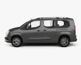 Toyota ProAce City Verso L2 2022 3d model side view