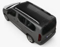 Toyota ProAce City Verso L2 2023 3D 모델  top view