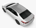 Toyota Camry SE 2021 3D模型 顶视图