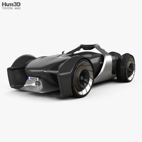 Toyota e-Racer 2020 3D model
