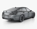 Toyota Crown RS Advance 带内饰 2021 3D模型