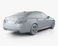 Toyota Crown RS Advance con interni 2021 Modello 3D