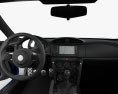 Toyota GT86 US-spec с детальным интерьером 2016 3D модель dashboard