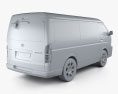 Toyota Hiace Passenger Van L1H2 GL RHD mit Innenraum 2015 3D-Modell