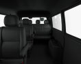 Toyota Hiace Carrinha de Passageiros L1H2 GL RHD com interior 2015 Modelo 3d
