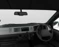 Toyota Hiace Passenger Van L1H3 DX RHD with HQ interior 2015 3d model dashboard