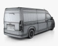 Toyota Hiace パッセンジャーバン L2H2 GL HQインテリアと RHD 2023 3Dモデル