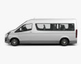 Toyota Hiace Passenger Van L2H2 GL 带内饰 RHD 2023 3D模型 侧视图