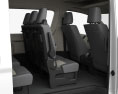 Toyota Hiace パッセンジャーバン L2H2 GL HQインテリアと RHD 2023 3Dモデル