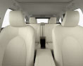 Toyota Highlander Platinum with HQ interior 2022 3d model