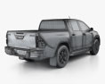 Toyota Hilux Cabina Doppia L-edition con interni 2021 Modello 3D