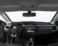 Toyota Hilux Double Cab L-edition with HQ interior 2021 3d model dashboard
