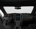Toyota Land Cruiser Excalibur с детальным интерьером и двигателем 2020 3D модель dashboard