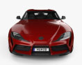 Toyota Supra US-spec with HQ interior 2022 3d model front view