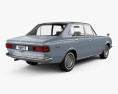 Toyota Mark II 轿车 1968 3D模型 后视图