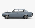 Toyota Mark II 세단 1968 3D 모델  side view