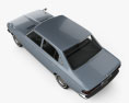 Toyota Mark II sedan 1968 3D-Modell Draufsicht