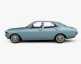 Toyota Mark II 1972 3D 모델  side view