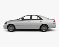 Toyota Mark II 2007 3D 모델  side view