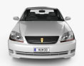 Toyota Mark II 2007 3D 모델  front view