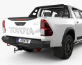 Toyota Hilux Double Cab Rugged 2023 3d model