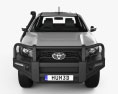 Toyota Hilux Double Cab Rugged 2023 3d model front view