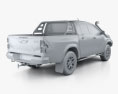Toyota Hilux Double Cab Rugged X 2023 3d model