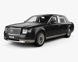 Toyota Century with HQ interior and engine 2021 3D model