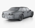 Toyota Century with HQ interior and engine 2021 3d model