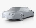 Toyota Century 带内饰 和发动机 2021 3D模型