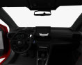 Toyota Yaris гібрид з детальним інтер'єром 2022 3D модель dashboard