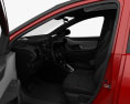 Toyota Yaris гибрид с детальным интерьером 2022 3D модель seats