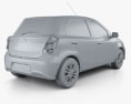 Toyota Etios Fließheck 2022 3D-Modell