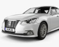 Toyota Crown Royal Saloon 2017 3D-Modell