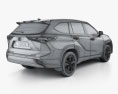 Toyota Highlander XLE 2022 3D модель