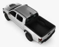 Toyota Tacoma Double Cab TRD Pro 2022 3d model top view