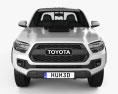 Toyota Tacoma Double Cab TRD Pro 2022 3d model front view