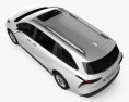 Toyota Sienna Limited 2022 3d model top view