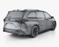 Toyota Sienna XSE 2023 Modelo 3d