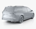 Toyota Sienna XSE 2023 3D 모델 