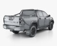 Toyota Hilux Cabine Double Invincible 2023 Modèle 3d