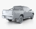Toyota Hilux Cabine Dupla Invincible 2023 Modelo 3d