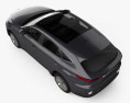 Toyota Venza Limited 2023 3D модель top view