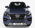 Toyota Fortuner 2023 3d model front view
