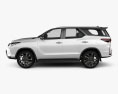 Toyota Fortuner Legender 2023 3Dモデル side view